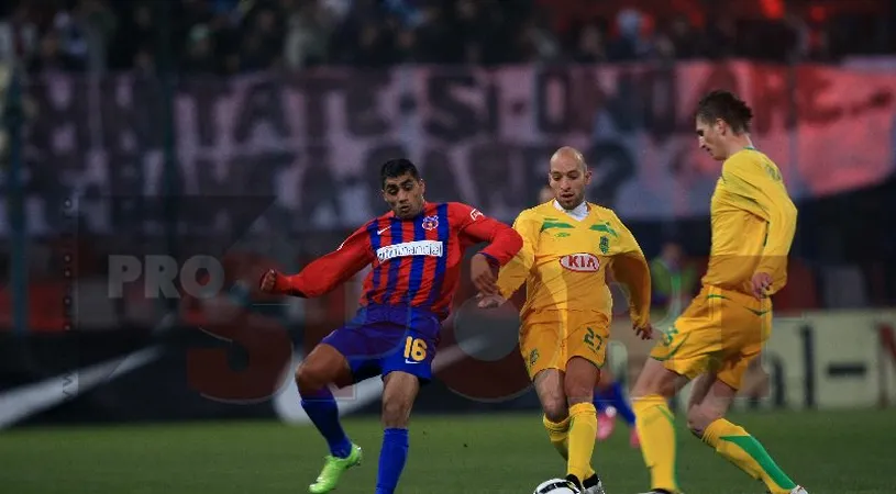 Steaua vrea titlul, dar e campioana egalurilor în Liga 1!