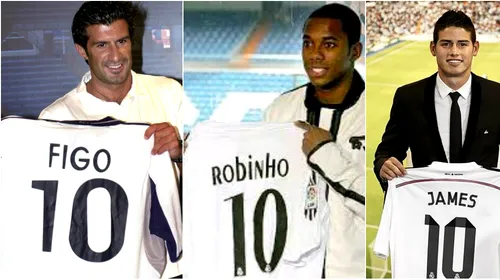 Surpriză la Real Madrid! Cine va purta numărul 10, rămas liber după plecarea lui James Rodriguez