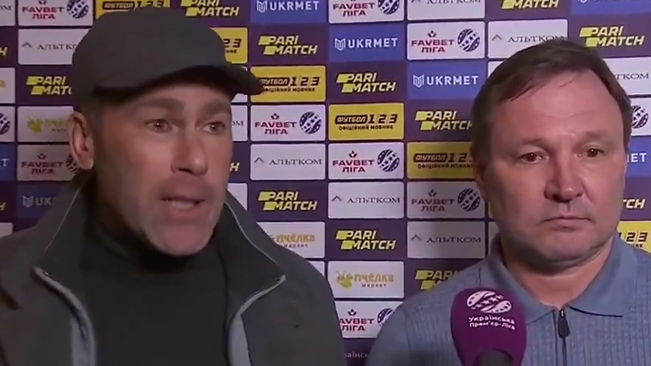 Scandal imens în Ucraina! Patronul și-a ieșit din minți, iar antrenorul a fost întrerupt în direct la tv: „Spune-le că nenorocitul de arbitru ți-a făcut capul să explodeze!”