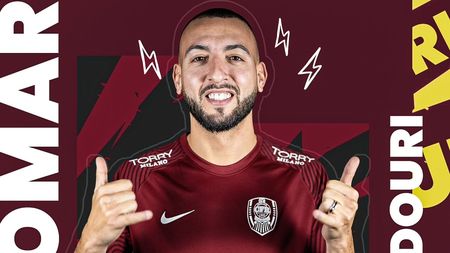 CFR Cluj a oficializat transferul cu care Nelu Varga crede că va distruge FCSB în lupta pentru titlu! Omar El Kaddouri e noua vedetă din Superliga