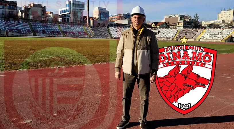 Reportaj pe stadionul gata de demolare din „Ștefan cel Mare”: Președintele Ionuț Lupescu prezintă, cu casca pe cap, startul lucrărilor în „Groapă”. Cum arată investiția sponsorizată de Cristi Borcea și milionarii de la Renovatio. „În primăvară este gata”. EXCLUSIV