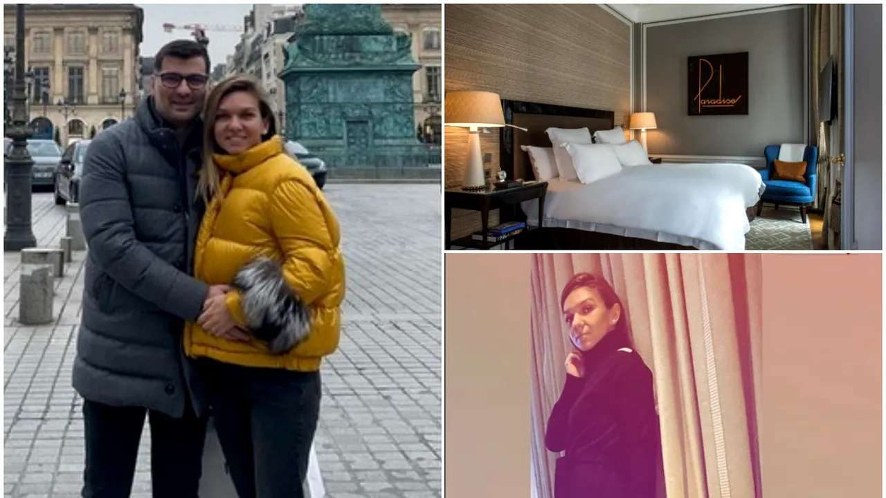 Cum arată camerele hotelului de 5 stele din Paris unde Simona Halep și Toni Iuruc petrec o vacanță romantică! FOTO