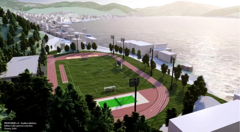 Anunțat cu fast în campania electorală, un nou stadion la Orșova nu mai este o prioritate! Edilul are alt plan pentru arena de la malul Dunării