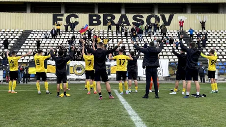 SR Brașov continuă în Liga 3. Clubul susținut de suporterii stegari, retrogradat sportiv în Liga 4, a acceptat invitația FRF