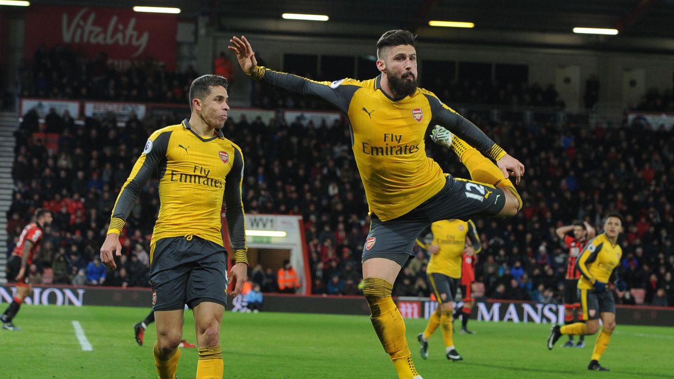 Arsenal, salvată din nou de Giroud. "Tunarii" lui Wenger s-au calificat greu în 16-imile Cupei Angliei