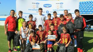 Luceafărul Cluj a caștigat Cupa Hagi Danone! Puștii de 12 ani sunt neînvinși în țară și vor juca pentru România la Mondialul Danone Nations Cup din New York

