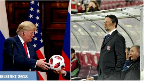 Donald Trump i-a făcut viața un calvar unui fost antrenor de la CFR Cluj. „Toate echipele au avut probleme, jucătorii sunt neplătiți”
