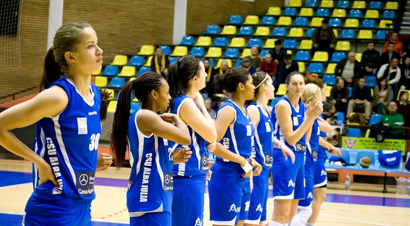 CSU Alba Iulia, prima finalistă a Ligii Europei Centrale la baschet feminin