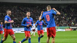 Daniel Bîrligea, reacție surprinzătoare, după FCSB - Rapid 3-3: „Îi așteptăm și pe ceilalți să facă asta”