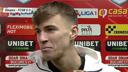 Octavian Popescu, reacție sinceră după încă un super gol pentru FCSB: „E o ambiție în plus pentru mine!”