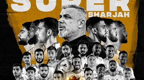 Cosmin Olăroiu, rege în Emiratele Arabe Unite! Antrenorul român a câștigat Supercupa alături de Al Sharjah