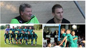 FOTO - Un fost tehnician al Realului i-a dat banderola de căpitan lui Scarlatache! Românii de la Khazar atacă grupele EL