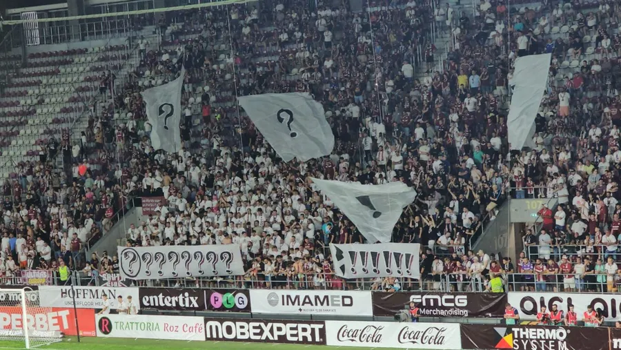 Protest inedit al rapidiștilor