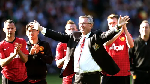 Ferguson s-a retras după 1500 de meciuri pe banca „diavolilor”, record în istoria Premier League