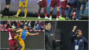 Altădată acuzată de arbitraje favorabile, CFR Cluj pierde pe mâna "fluierașilor" în 2015. Trică: "Mi-e lehamite"