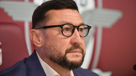 Rapid „arde” și Viorel Moldovan petrece. S-a lămurit misterul „dispariției” președintelui giuleștenilor: „Să nu fie interpretată negativ. Niciun părinte nu poate lipsi”