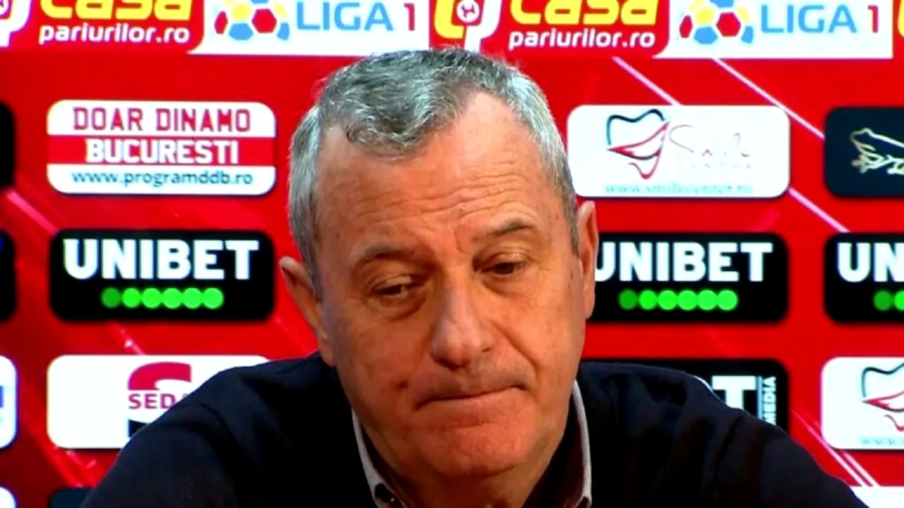 Mircea Rednic, amăgit de punctul obținut contra lui FCU Craiova: „Un meci nefast! Normal că nu sunt mulțumit. Meritam să câștigăm”