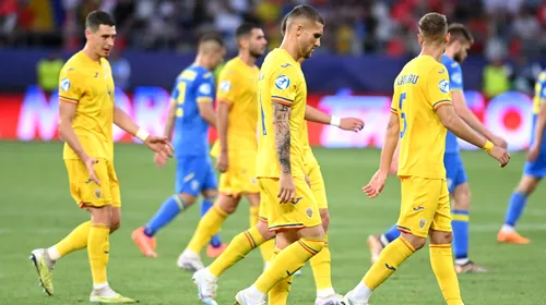 Naționala României U21, distrusă după ce a rămas fără victorie la EURO 2023. „Ce să spun? Că am fost cei mai slabi și că jucăm orice numai fotbal nu?”