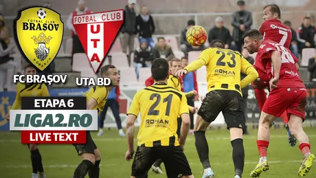 FC Brașov - UTA 3-2.** 