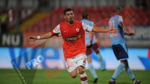 Și-a uitat rivalii pe drum, dar "Danciu-gol" n-are chef de glume:** "Nu râdem de steliști, mai e mult până departe" :)