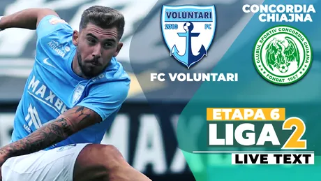 FC Voluntari învinge Concordia Chiajna jucând mai bine în inferioritate numerică. Robert Petculescu a dat lovitura pe final