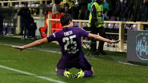 VIDEO | Fiorentina a dat recital contra Romei, în Cupă! Umilință totală pentru echipa lui Di Francesco. Chiesa a reușit un hat-trick