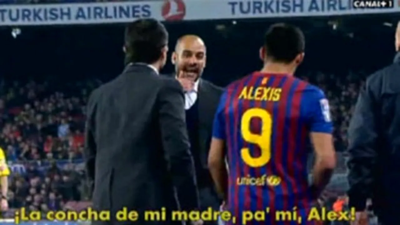 Cel mai urmărit VIDEO al zilei!** Pep a înnebunit la accidentarea lui Alexis: 