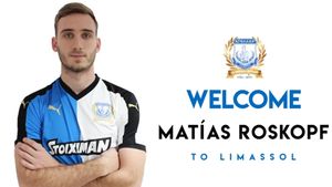 OFICIAL | Matias Roskopf a fost prezentat la noua sa echipă. Atacantul argentinian la care Rapid a renunțat a ajuns la un important club din Cipru