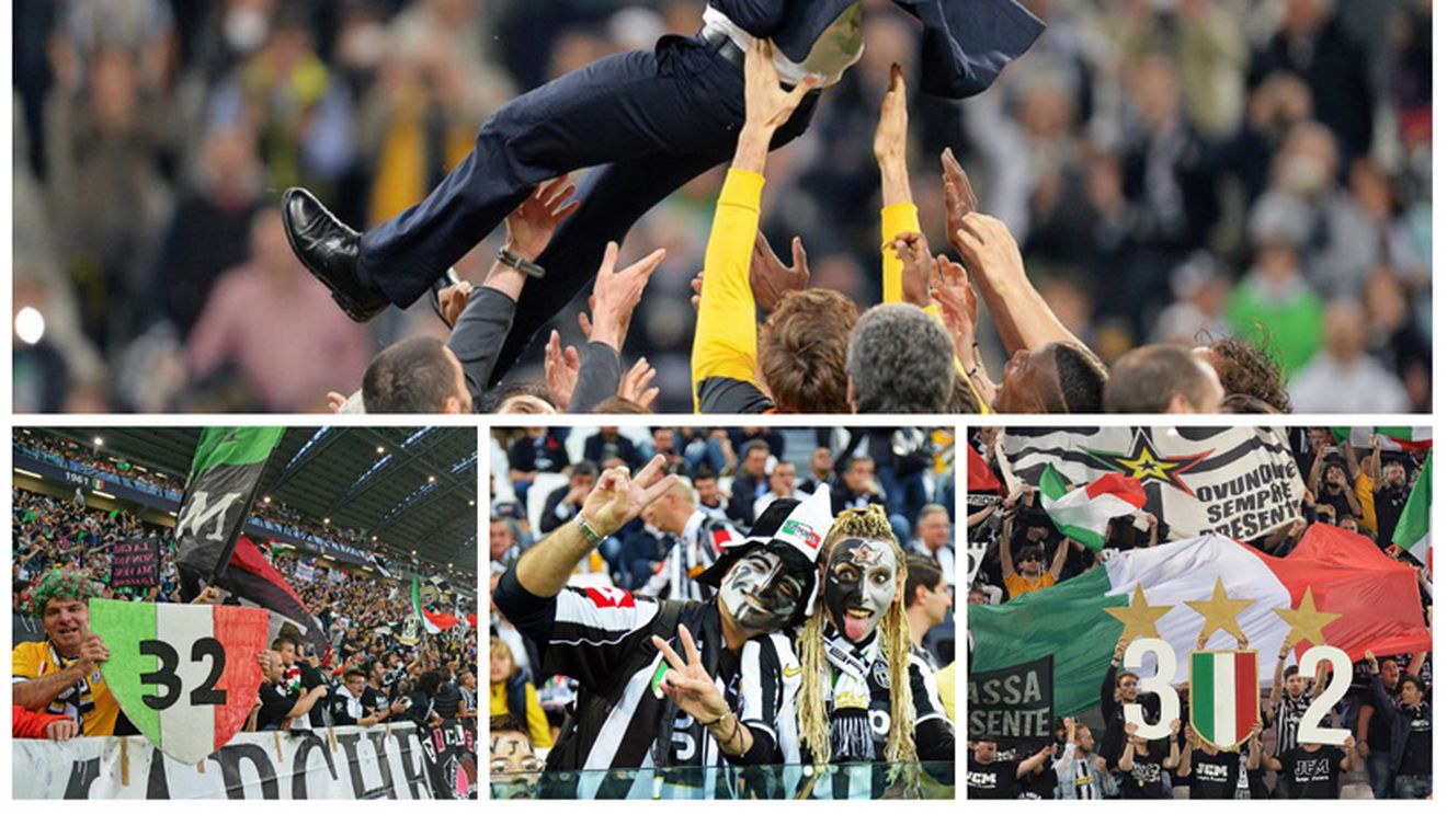 FOTO & VIDEO - Juventus a declanșat fiesta pentru titlul cu numărul 30