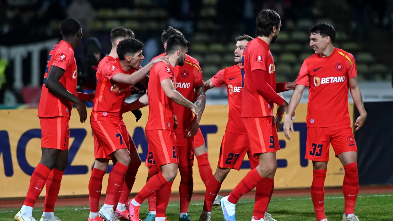 FC Argeș - FCSB 1-2, în etapa 27 din Superliga. Formația pregătită de Mihai Pintilii revine pe podiumul Superligii