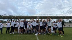 SCM Timișoara, noua campioană de rugby a României, și-a prezentat trofeul în fața fanilor: „E legat de suflet, de curaj și de mental”