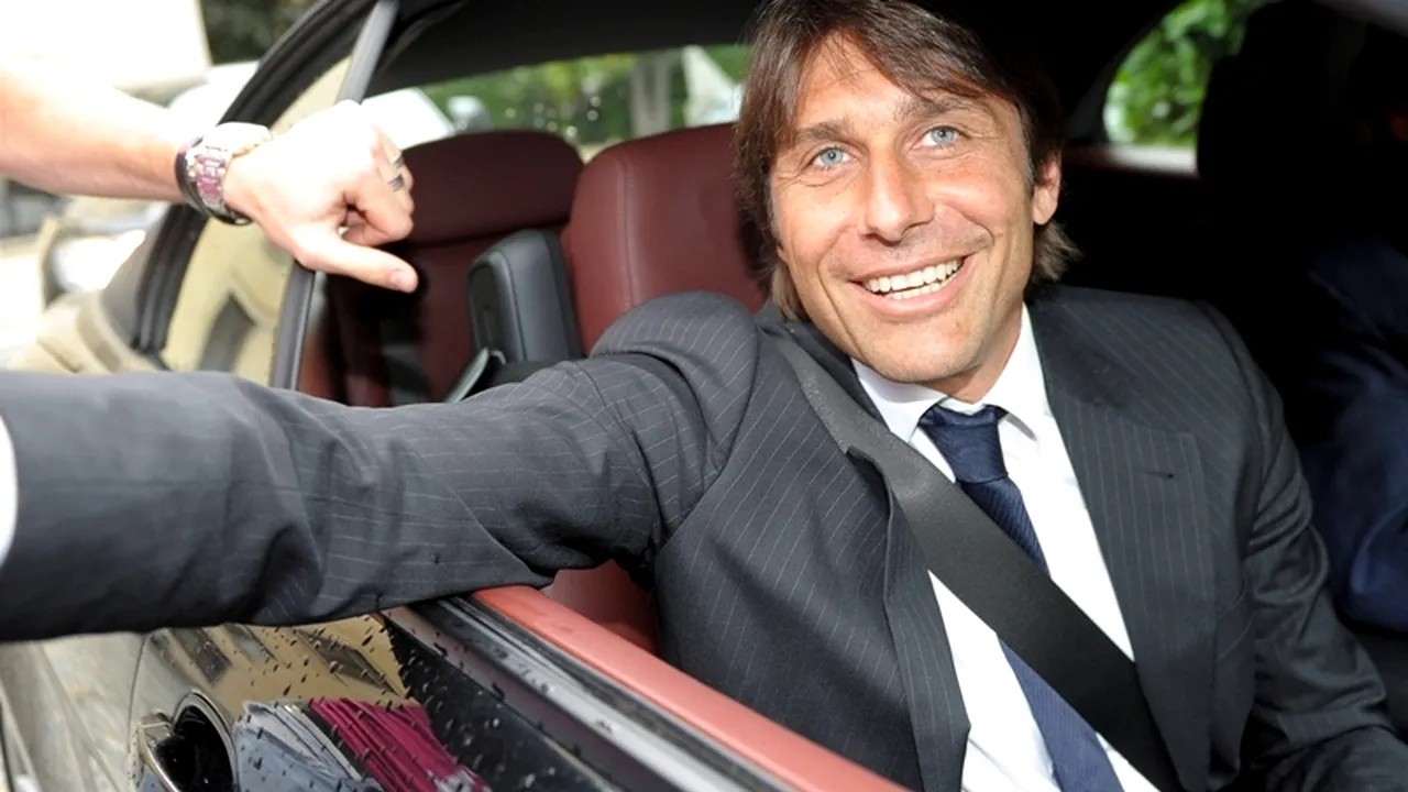 OFICIAL!** Antonio Conte e noul antrenor al lui Juve