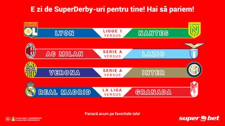 SuperPariuri înainte de ajunul Crăciunului! Vino să vezi ce meciuri te așteaptă!