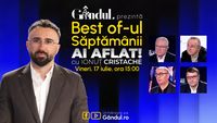 Gândul prezintă Best Of Ai aflat! Cu Ionuț Cristache – vineri, 17 iulie, de la ora 15.00