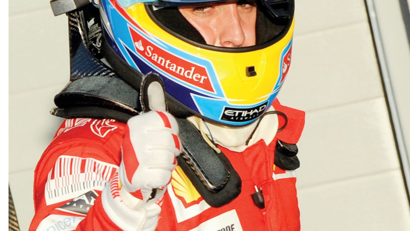 Alonso punctează la debut