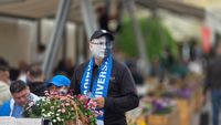 Imaginile momentului. Mii de fani ai Craiovei au umplut Centrul Vechi, cu ore bune înaintea „finalei” cu U Cluj