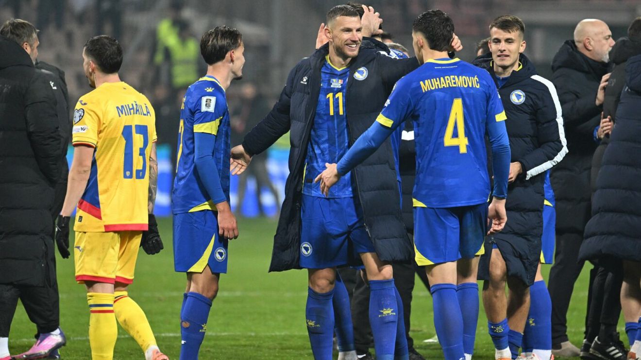 Dzeko, gest de lider adevărat după Bosnia – România. Ce s-a întâmplat pe teren chiar după ce s-a terminat meciul