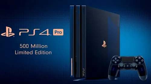 Peste 500 de milioane de console PlayStation vândute, ediție specială de PS4 Pro