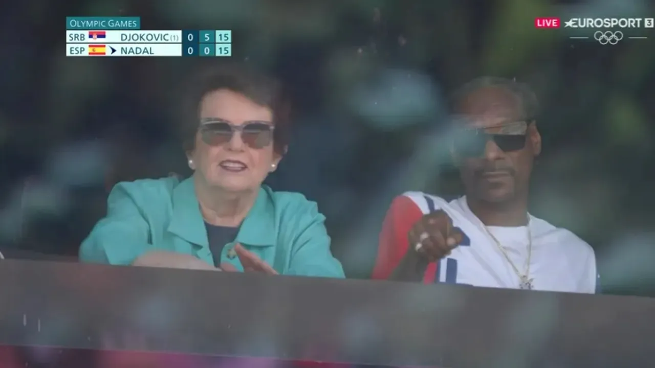 Snoop Dogg și Billie Jean King au văzut împreună meciul dintre Rafael Nadal și Novak Djokovic! Imaginile au devenit virale în toată lumea