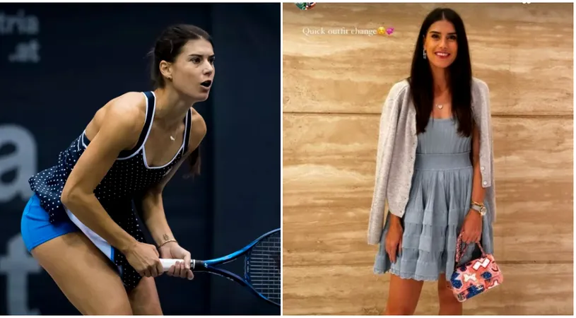 Sorana Cîrstea le-a aprins imaginația fanilor înainte de a lua avionul spre Indian Wells: „Schimb rapid de ținută