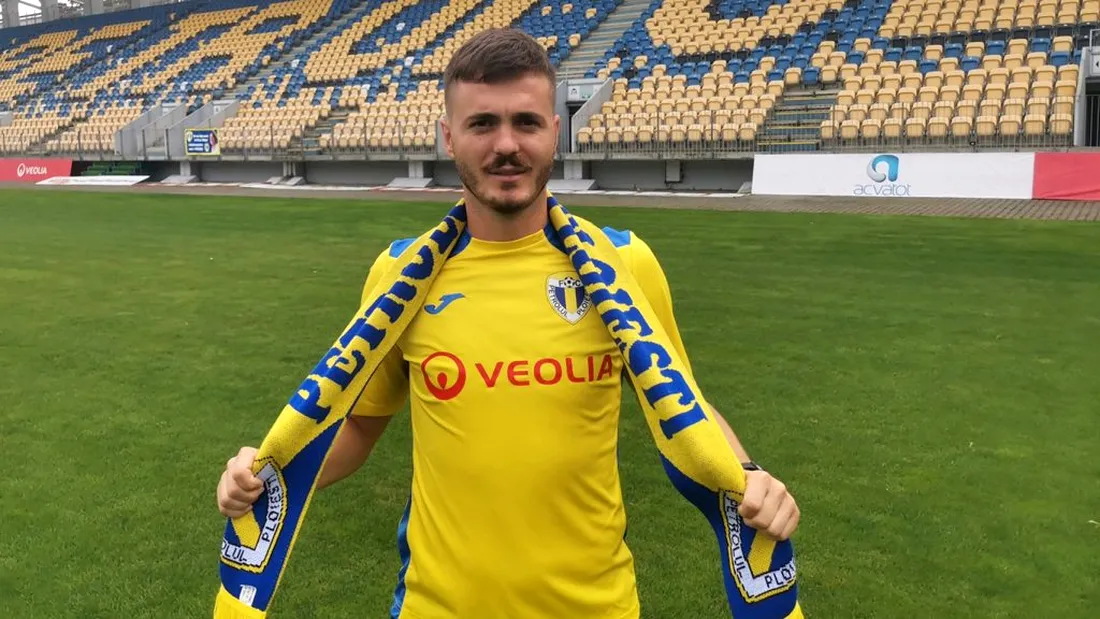 OFICIAL | Marius Chindriș s-a întors la Petrolul. Jucătorul, fost inclusiv căpitan al ”găzarilor”, era îndepărat de la echipa ploieșteană în urmă cu doi ani