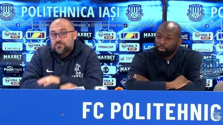 Amenințat cu demiterea, Tony da Silva denunță condițiile de la Poli Iași: ”Fără stabilitate, e greu să performezi.” Alin Șeroni, amendat și scos din lot