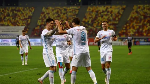 FCSB – Hermannstadt 5-0, VIDEO | Roș-albaștrii au umilit o echipă fără vlagă într-un meci în care doar cine n-a vrut n-a marcat! Chiar și Buș a înscris