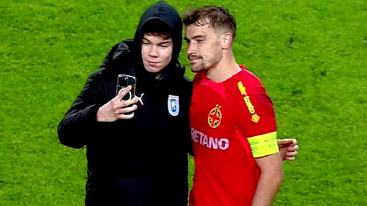 Primul nume mare al Craiovei care îl apără pe juniorul Universității care și-a făcut selfie cu Darius Olaru de la FCSB: „A înnebunit lumea”
