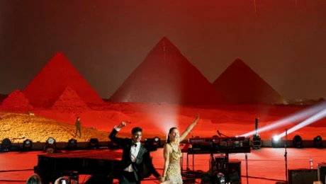 Nuntă inedită la piramide! Miliardarul Ankur Jain s-a căsătorit cu aleasa inimii sale lângă Marele Sfinx