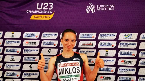 Reînvie atletismul românesc!? Tricolorii au punctat la Europeanul U23 din Suedia, cronometrul a ațipit la cursa sprinterei Andrea Miklos 