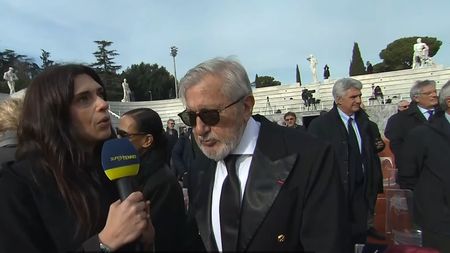 Ilie Năstase, discurs memorabil în limba italiană la funeraliile private ale lui Nicola Pietrangeli: „Era la fel ca mine și ca Ion Țiriac”. VIDEO
