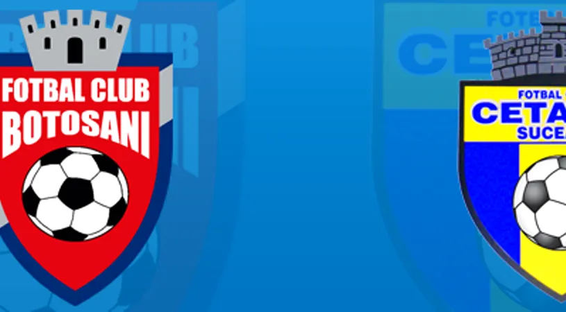 Suceava joacă amical cu FC Botoșani**