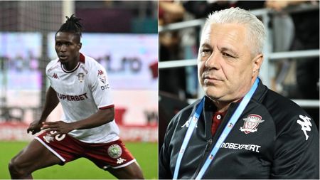 Marius Şumudică a luat decizia legată de David Ankeye, atacantul adus de Dan Şucu de la Genoa: "Sper să spargă gheața"