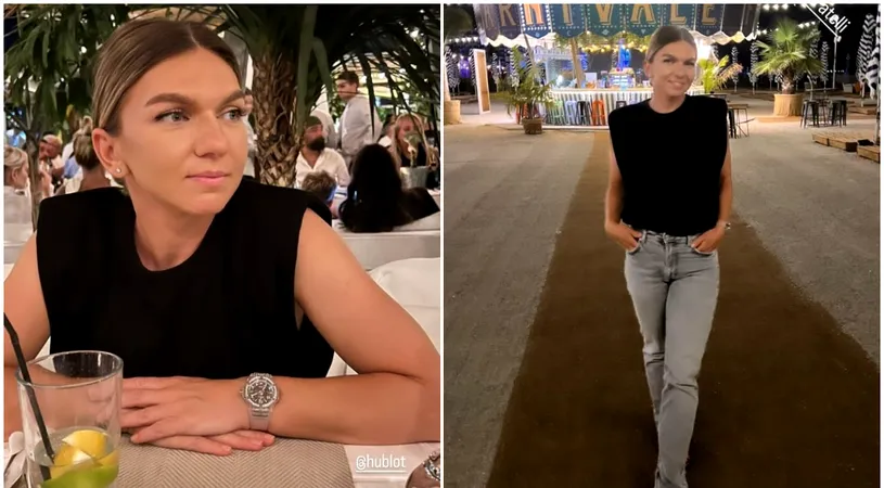 Simona Halep s-a dat singură de gol! Ieşire în doi la un restaurant franțuzesc la scurt timp după divorț! Imaginea care lasă loc de multe interpretări | FOTO